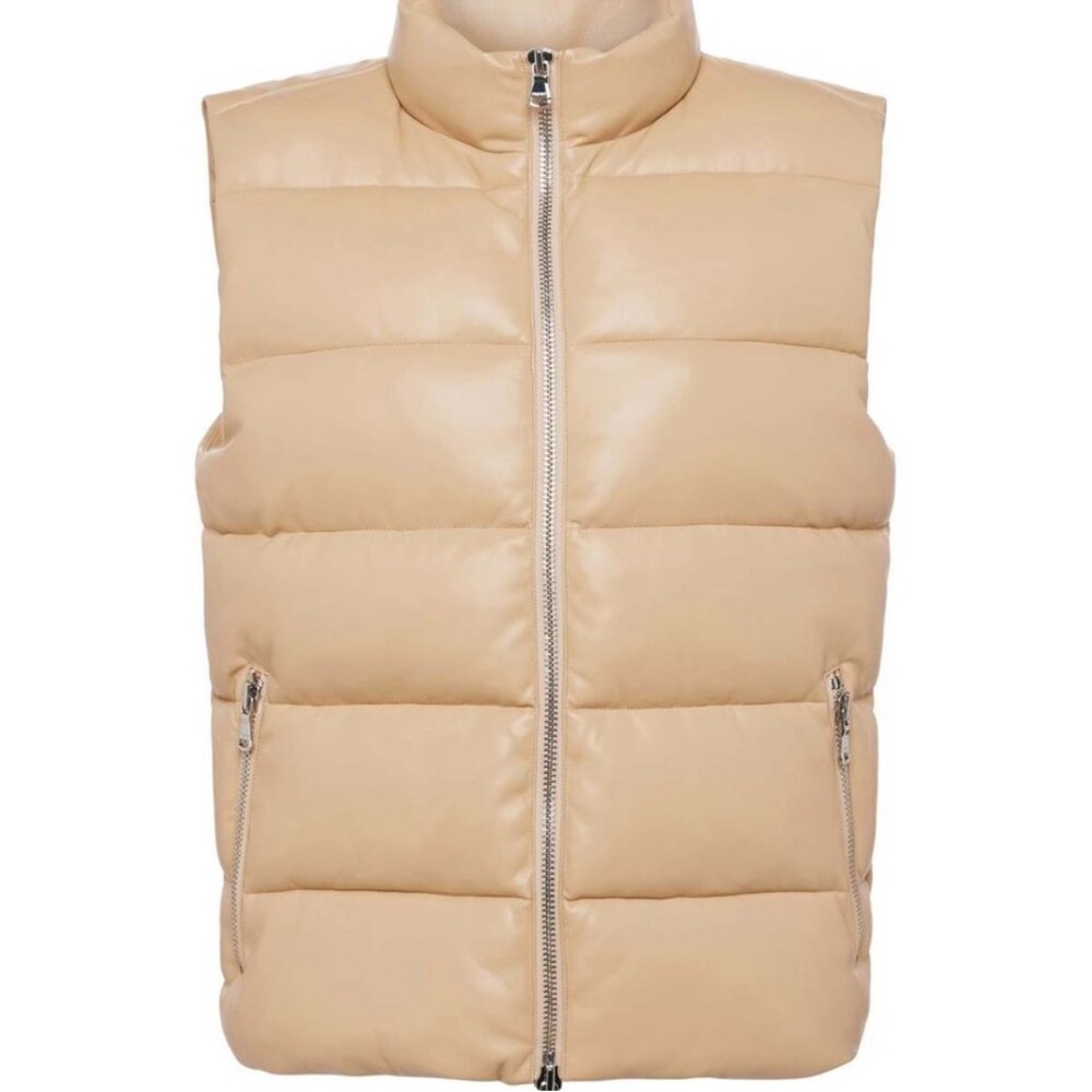 L'AGENCE Tori zipper Puffer Vest